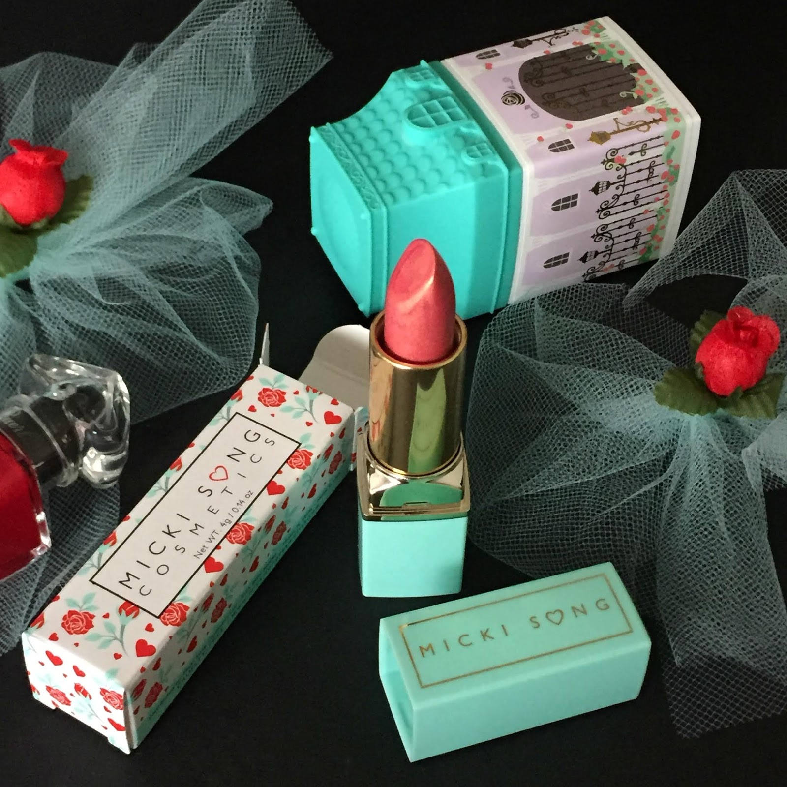 Micki Song Cosmetics Beach Glow, Harper, Sugar Sugar, Selena & Comfy