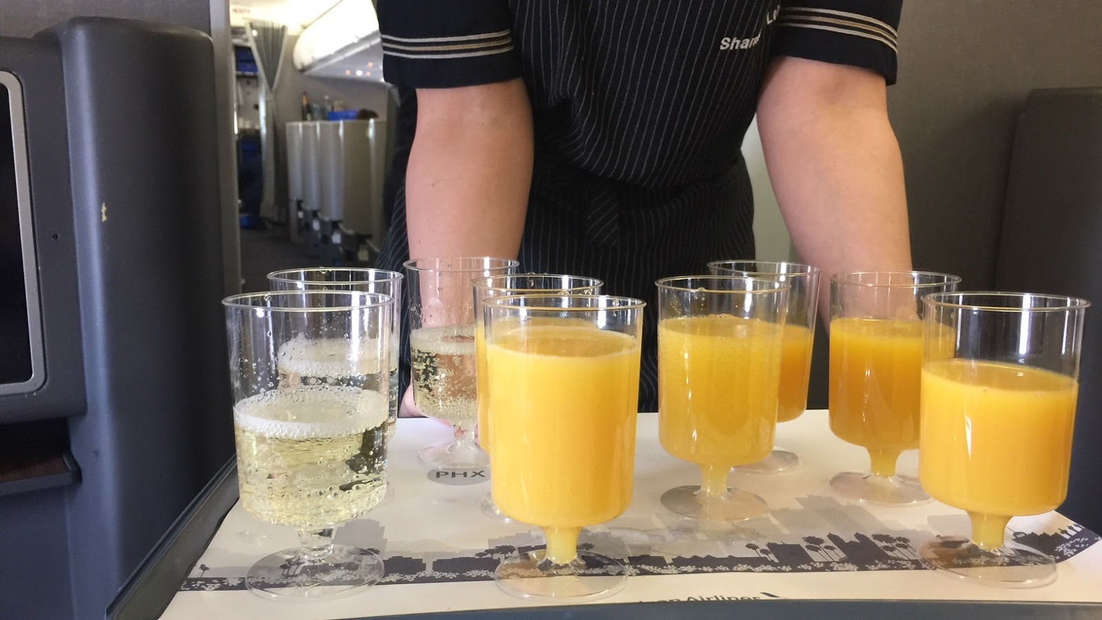 Review American Airlines Business Class, Los AngelesNew York