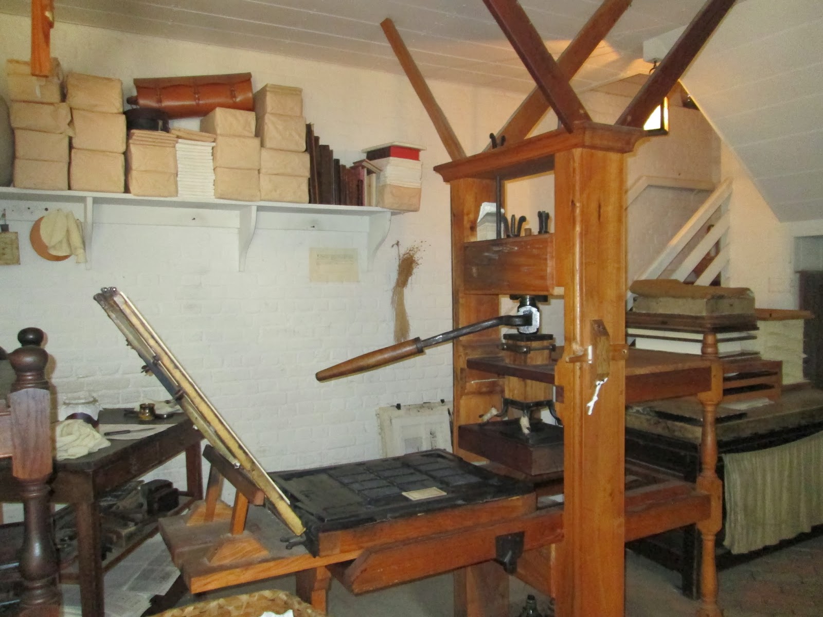Colonial Quills The 18th Century Printing Press by Amber Perry