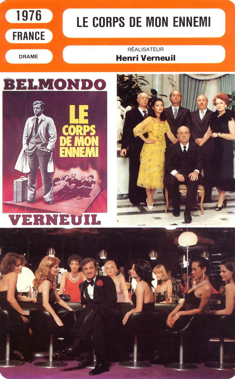 Distribution De Le Corps De Mon Ennemi Affiches - Photos d'exploitation - Bandes annonces: Le corps de mon