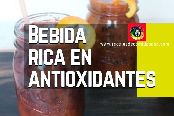 Bebida Rica en Antioxidantes hecha con Brócoli, Tomate, Manzana y Limón