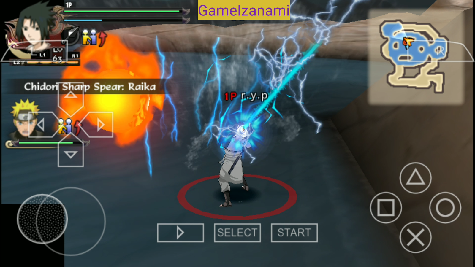 Jeux de PSP a Telecharger The Last Naruto The Movie (Mod) PPSSPP