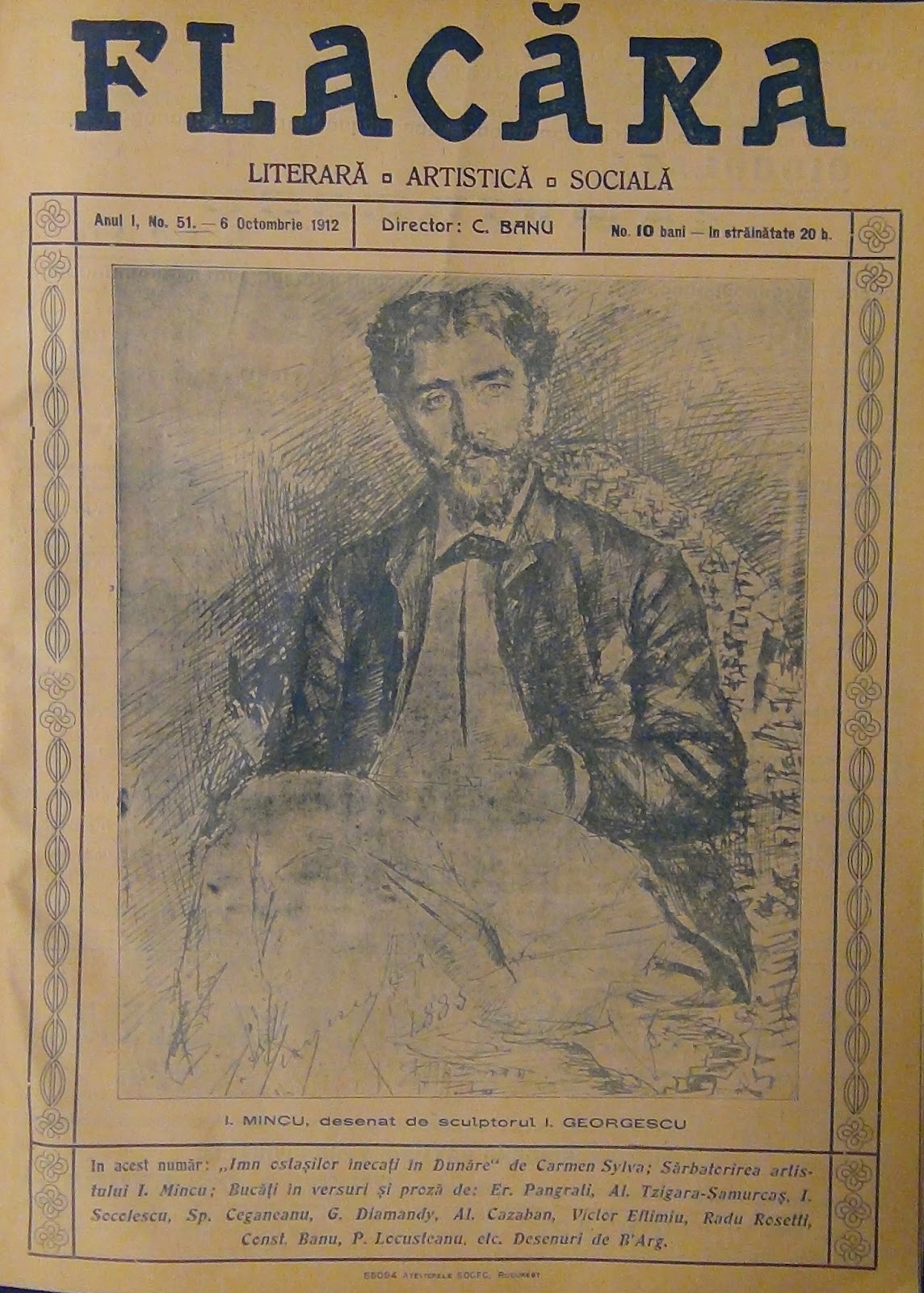 Arhiva Ion Mincu Portrete Ion Mincu
