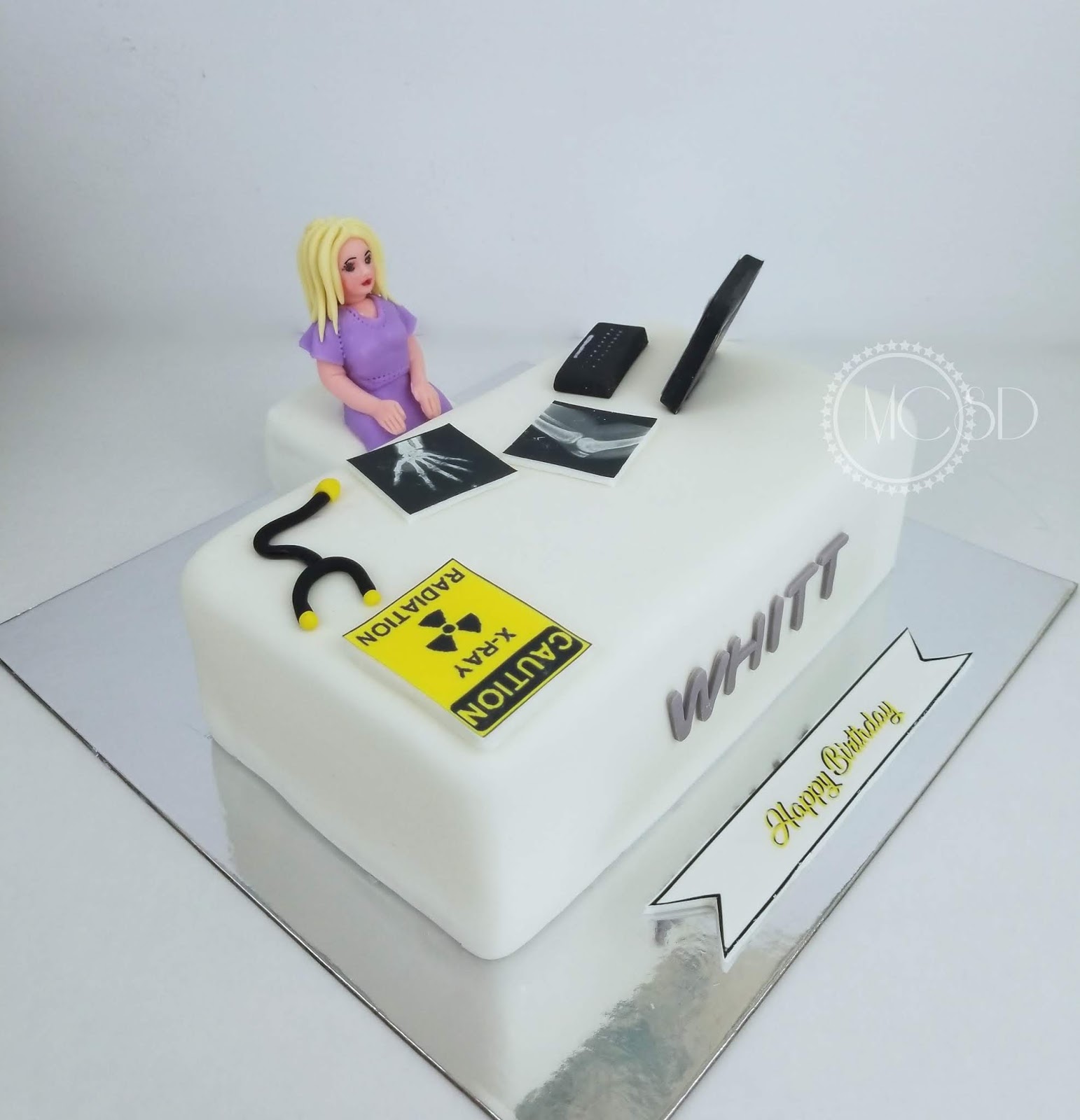 Cakes By Zana Xray themed Cake