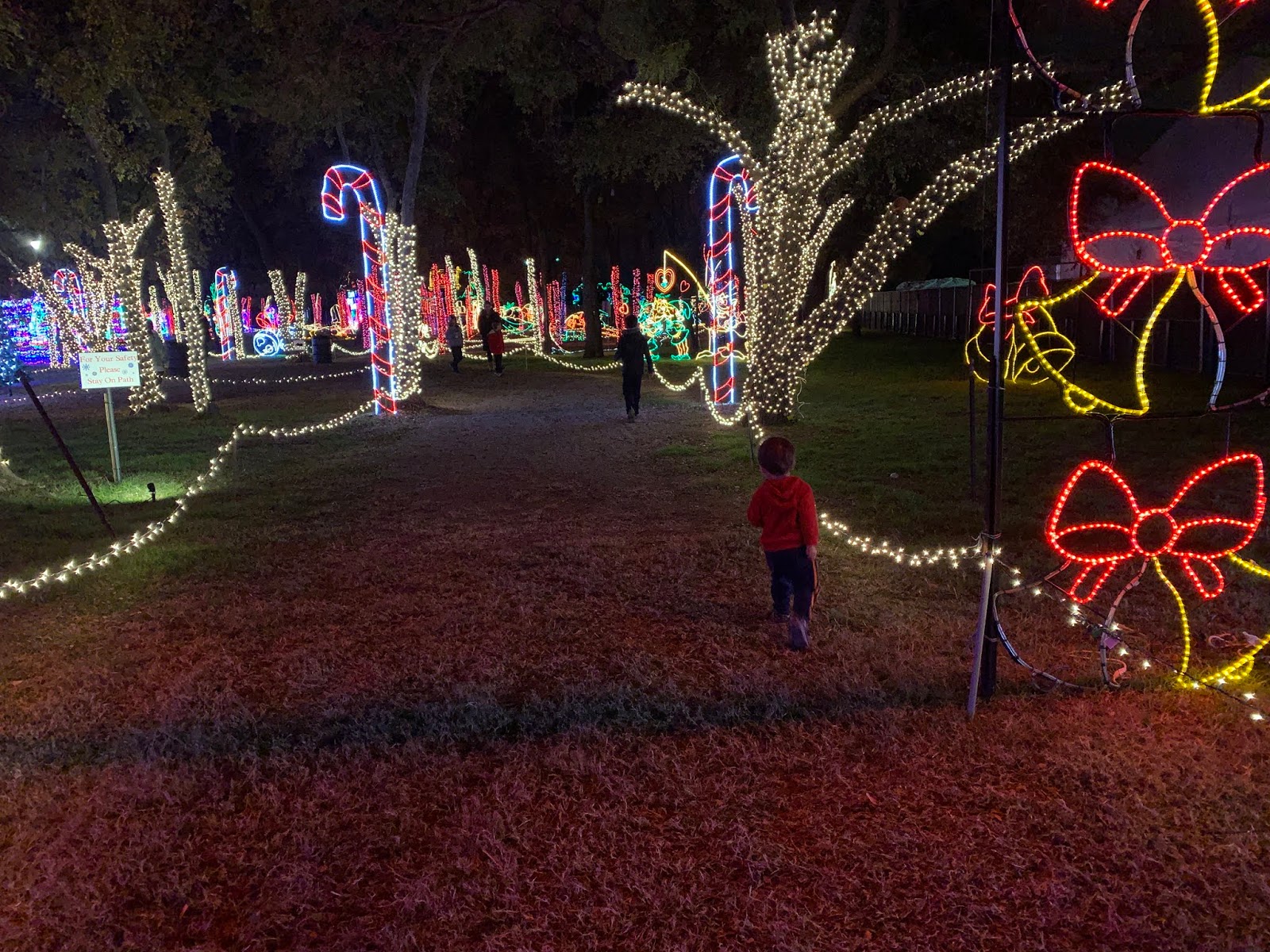 The Prairie Lights Holiday Lights Experience is Perfect for Families