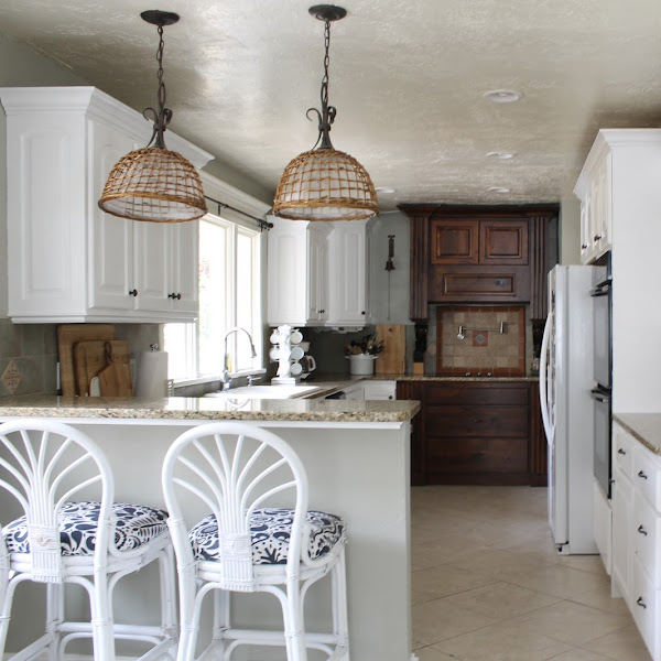 Thinking about painting our wood range mount, What do you think?