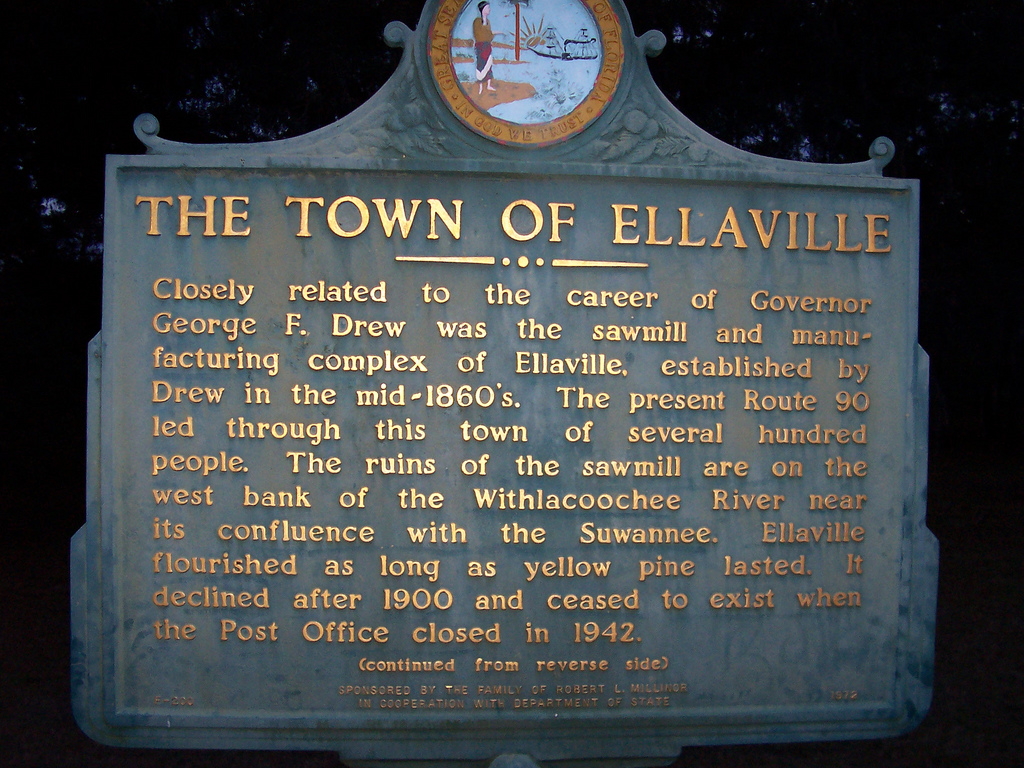 Deserted Places The ghost town of Ellaville in Florida