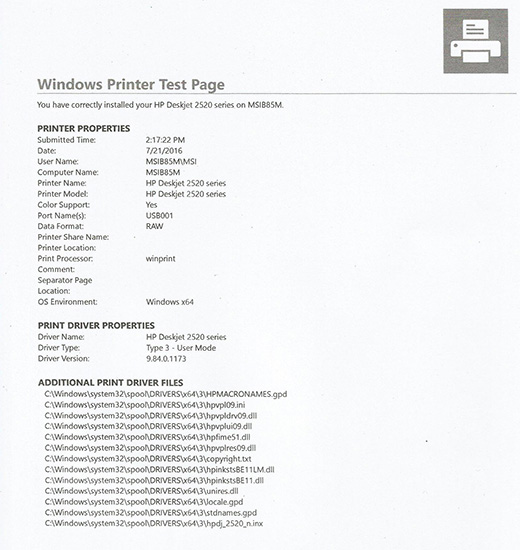 print test page windows 10 print test page windows 10