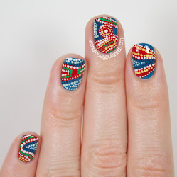 aboriginal nail dotticure challenge artwork them inspired