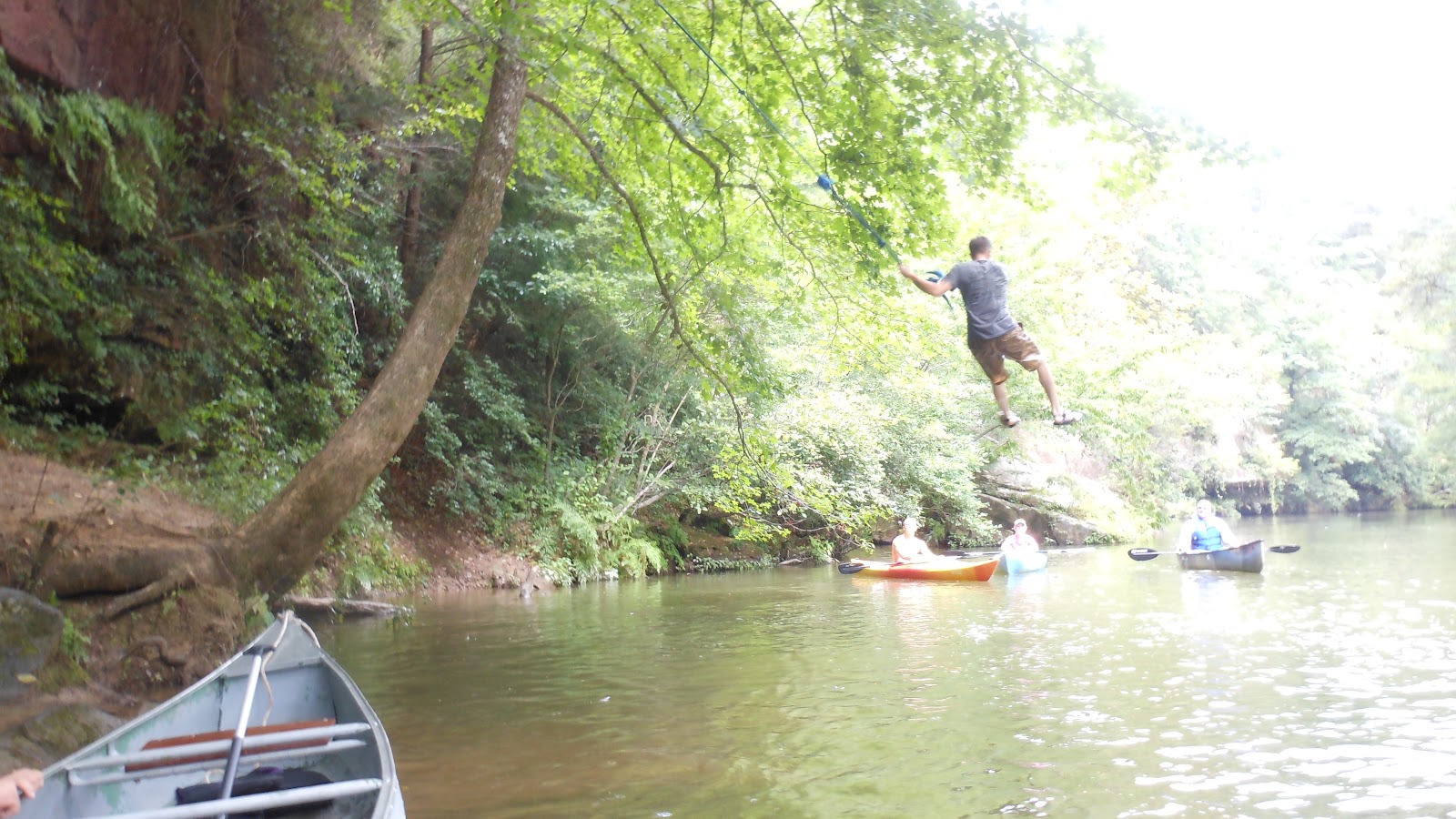 Rex's Adventures Canoeing/Kayaking Bear Creek in Alabama