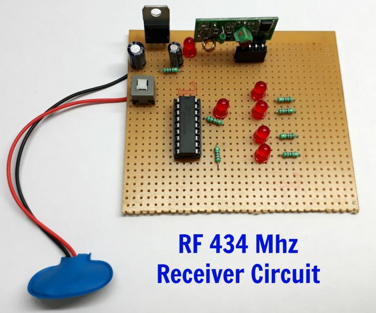 RF 434 Mhz Kablosuz Uzaktan Kumanda & Wireless Remote Control - Dijital