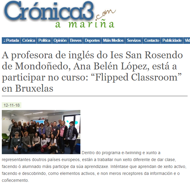 Flipped Classroom Course in Brussels