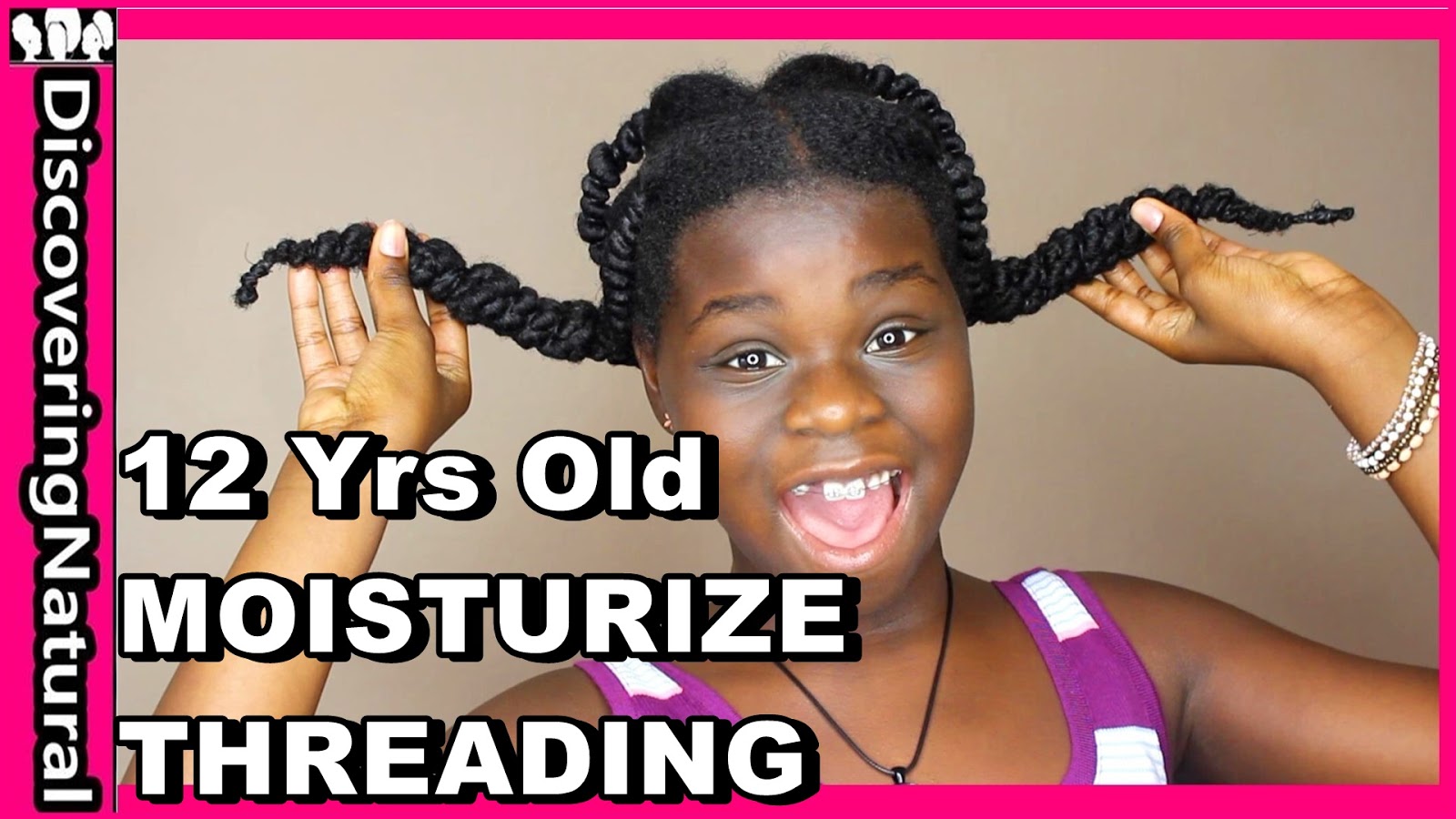 How to Moisturize African Threading Natural Hair - African Naturalistas