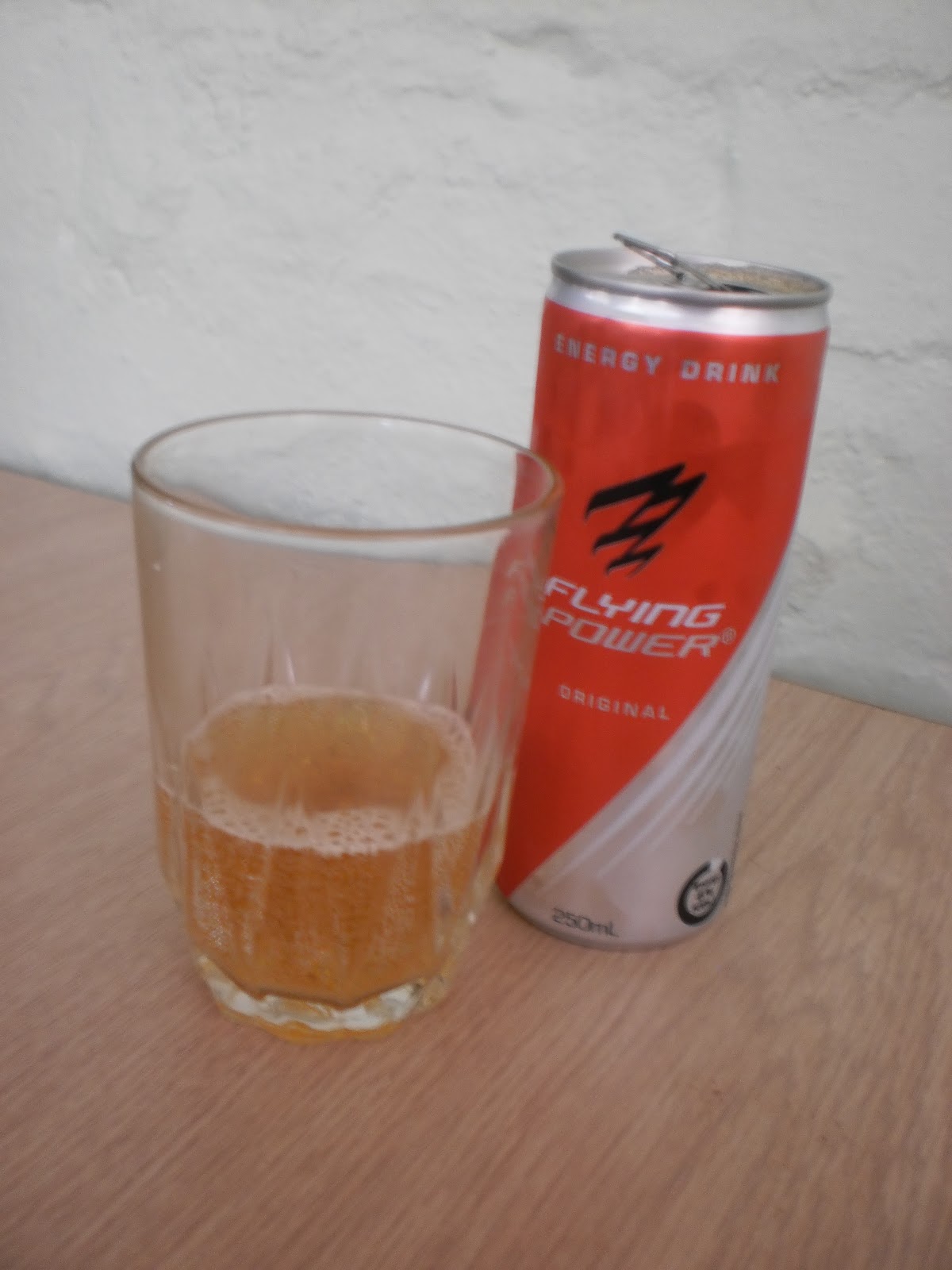 Junk Food Journal Aldi's Flying Power Energy Drink