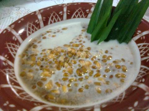  Bubur kacang hijau atau disebut juga kacang ijo Resep Cara Membuat Bubur Kacang Hijau Bagi Buka Puasa