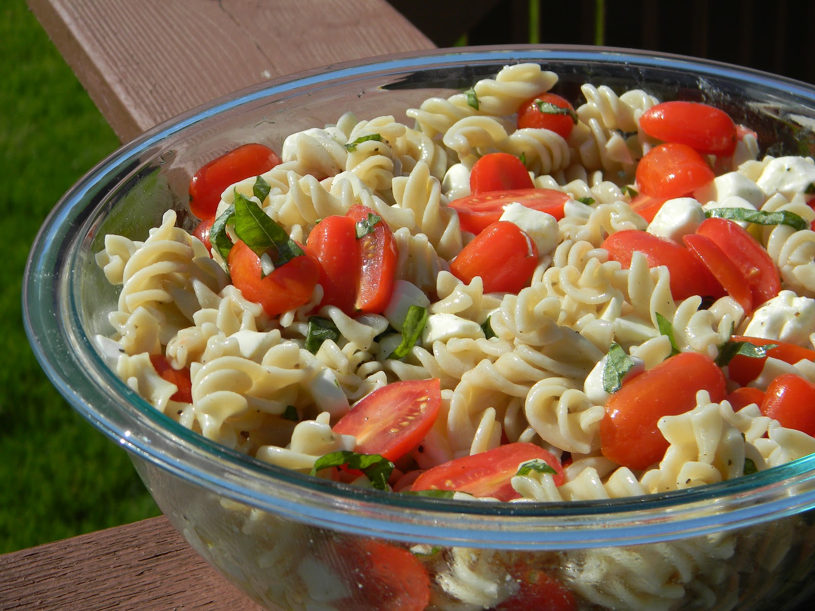 Cheese Curd In Paradise Recipe Swap Caprese Pasta Salad