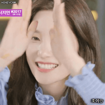 171215 슈퍼모델선발대회 다이아 정채연.gif | 인스티즈