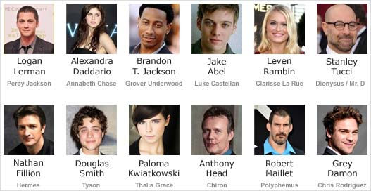 Percy Jackson Sea of Monsters (2013) - Cast