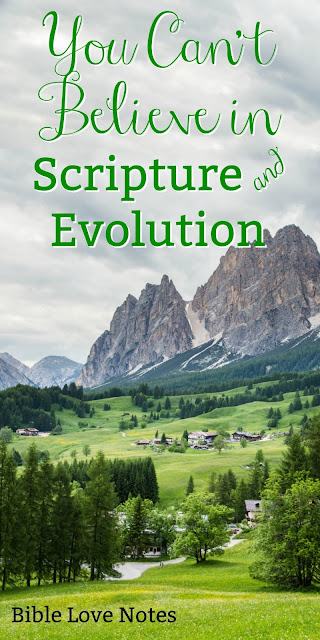 3 Reasons why evolution is not compatible with Biblical creation. We can't combine the two and this short Bible study gives ample Scriptural confirmation.