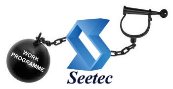 SEETEC WORK PROGRAMME BALL AND CHAIN PROTEST
