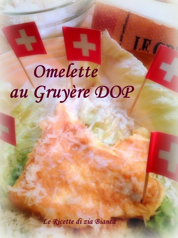 omelette au gruyère dop