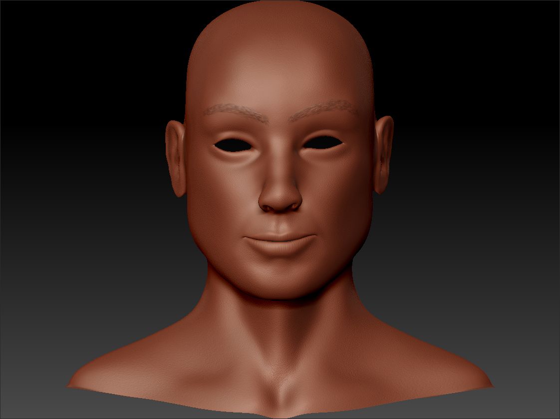 J.J.'s Character Modeler Blog Female Head Bust Photos