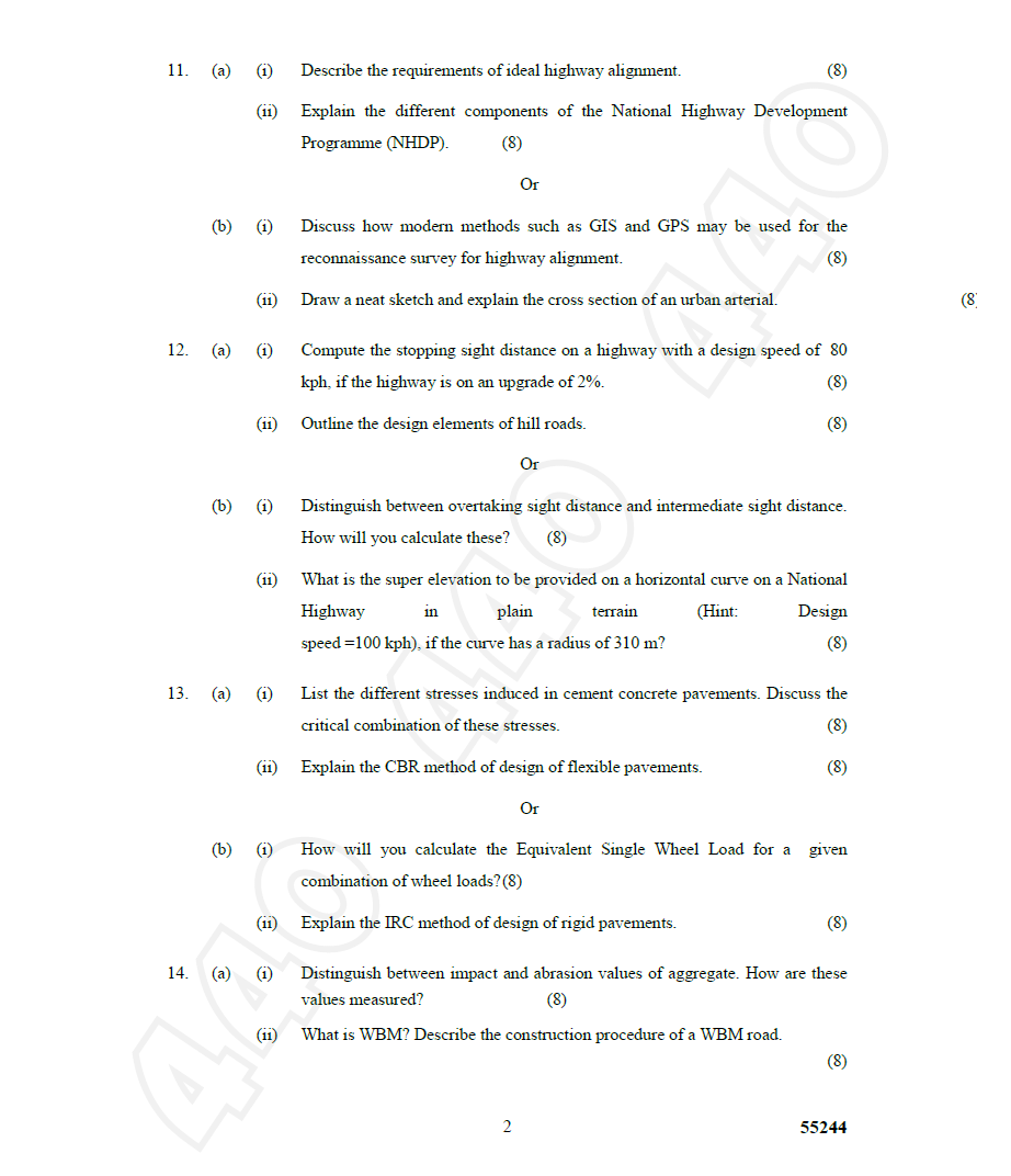 Highway engineering research papers pdf image