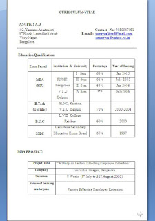 Resume Template For Students