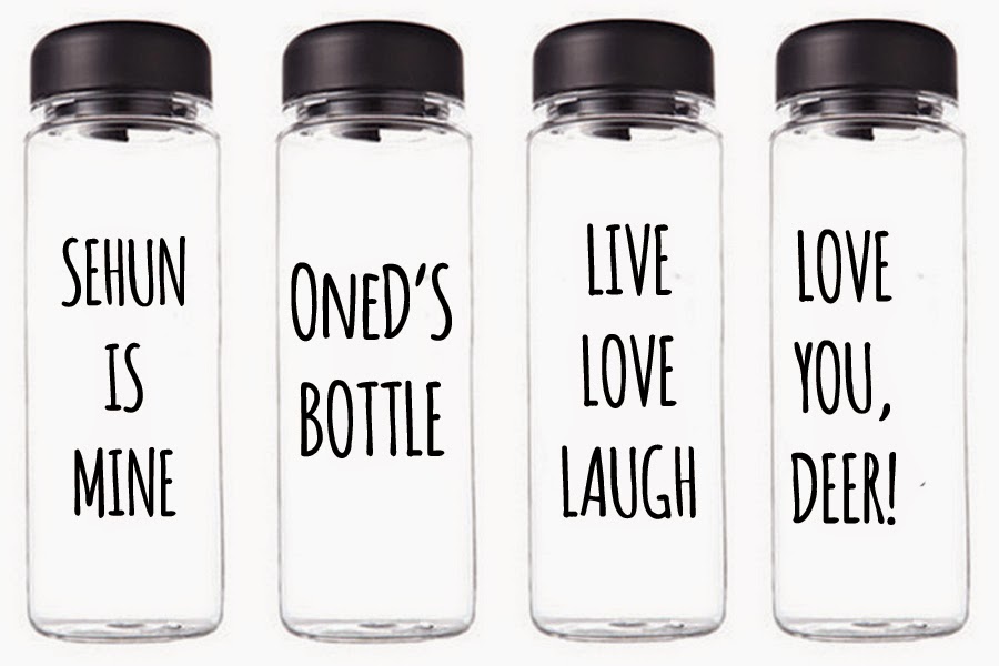 KIMCHI STYLE (PREORDER) MY BOTTLE AND DESIGN YOUR BOTTLE!