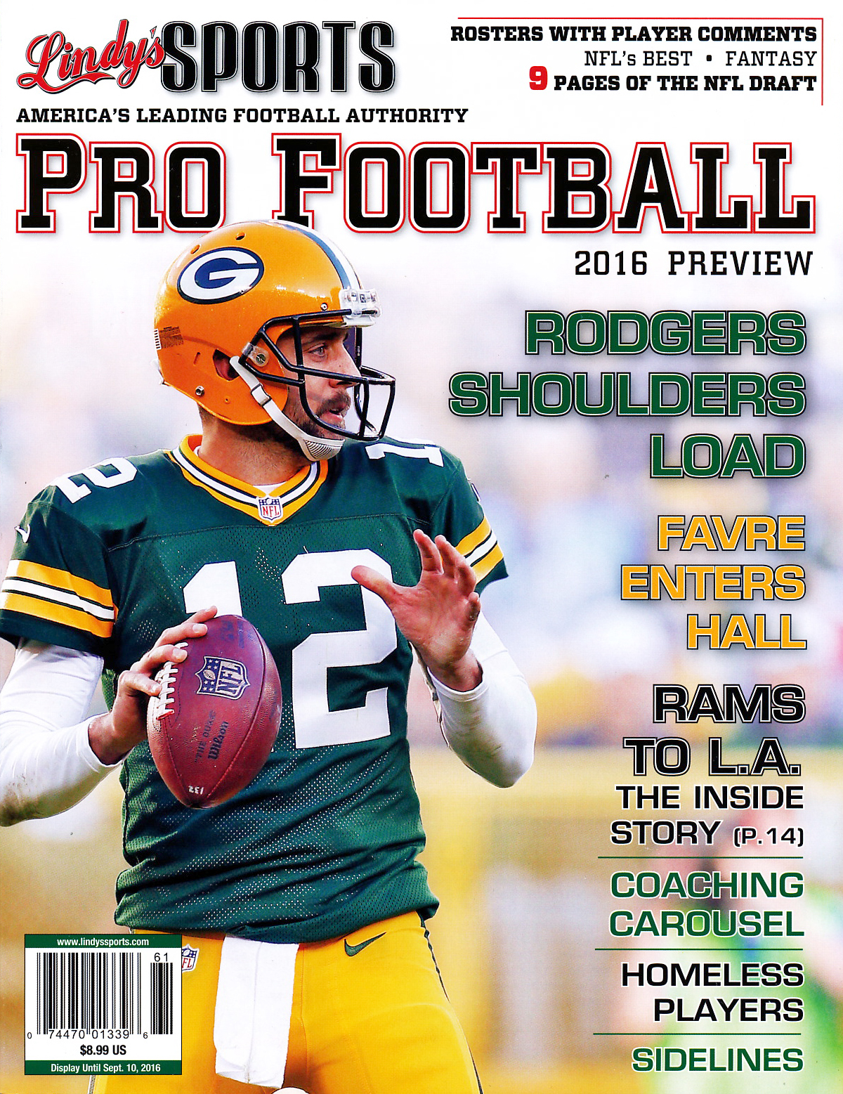 PACKERVILLE, U.S.A. 2016 NFL Previews