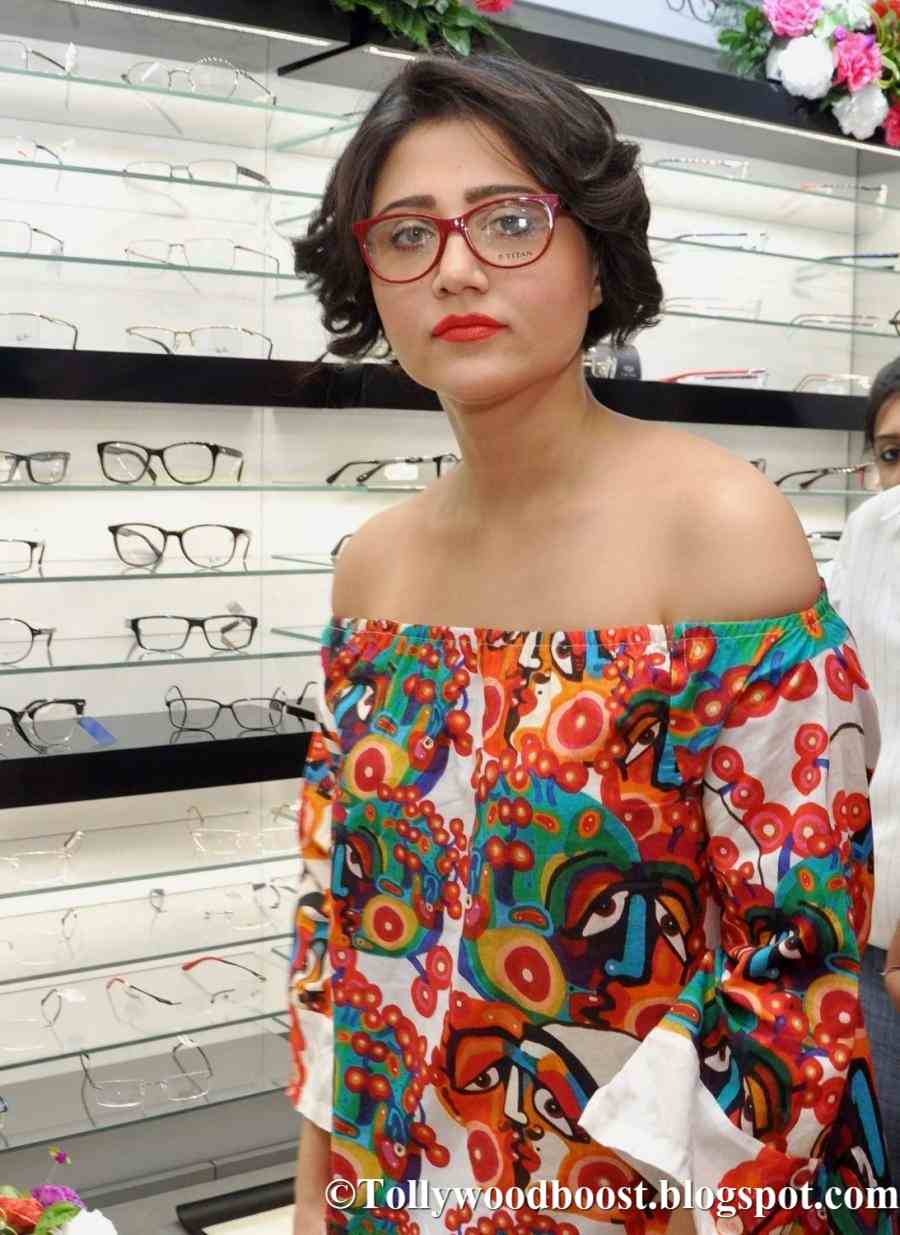 Bengali Actress Swastika Mukherjee Stills In Red Dress