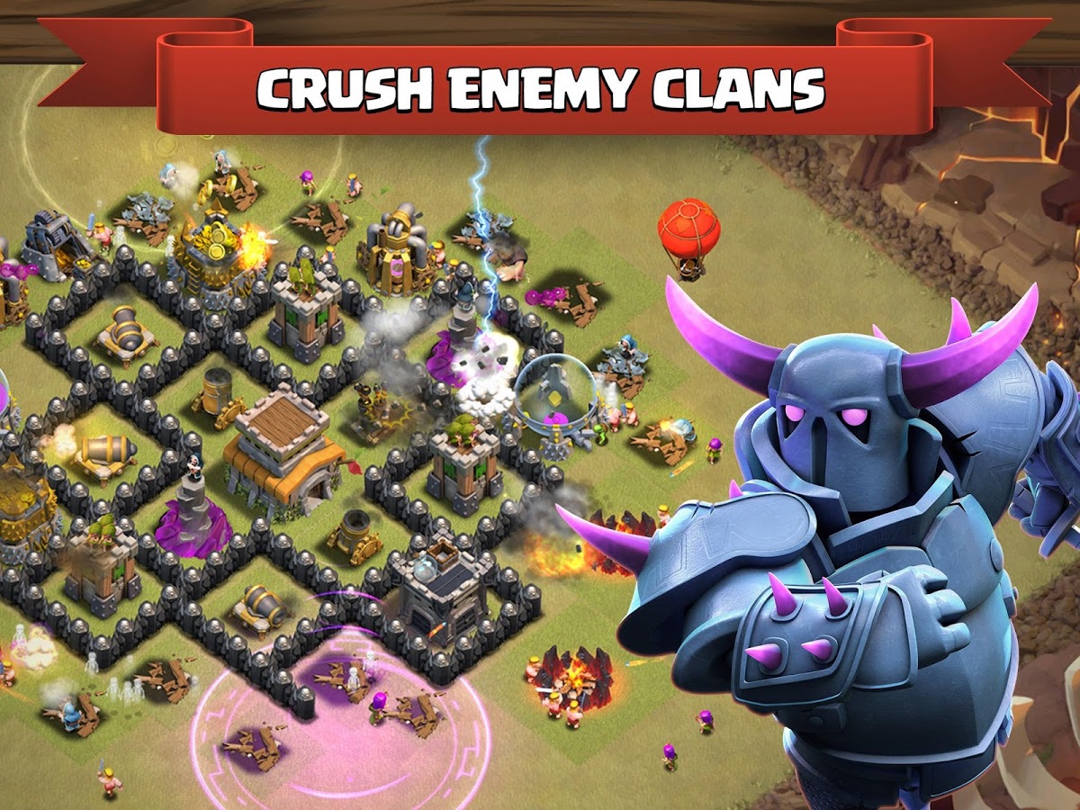 hacked version of clash of clans 2018