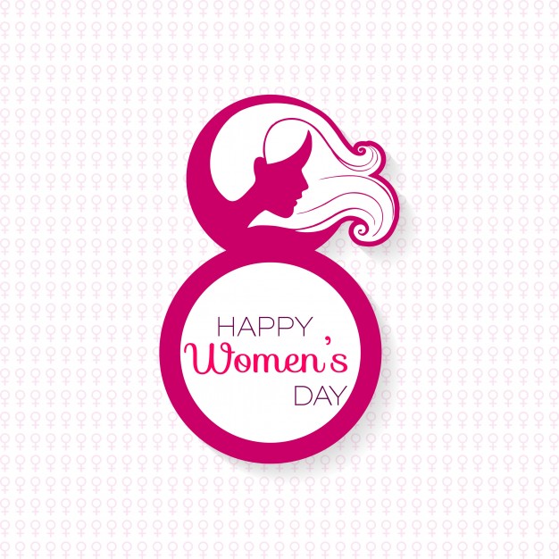 International women's day background Free Vector