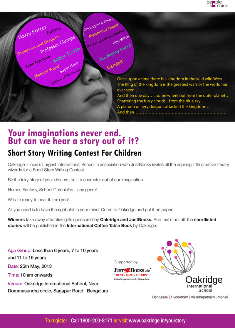 Oakridge International School, Newton Campus Short Story Writing