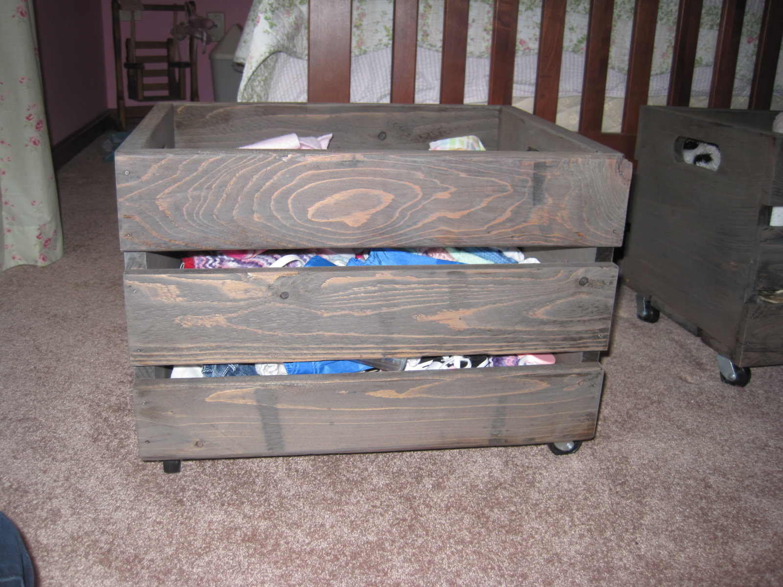 All Things Beautiful Crates on wheels