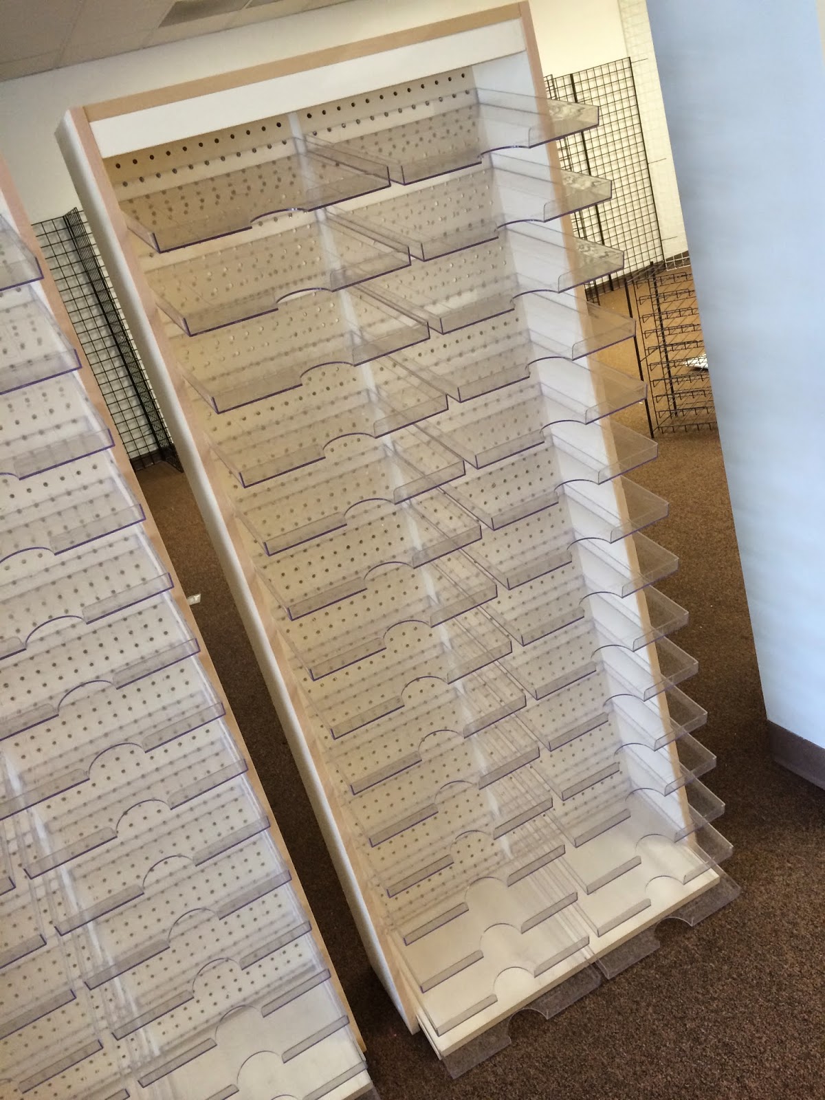 SCRAPBOOK GENERATION paper racks for sale...