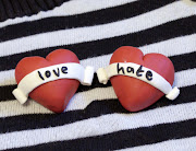 . share a little diy on how to make your very own Love Hate brooches. love and hate brooches