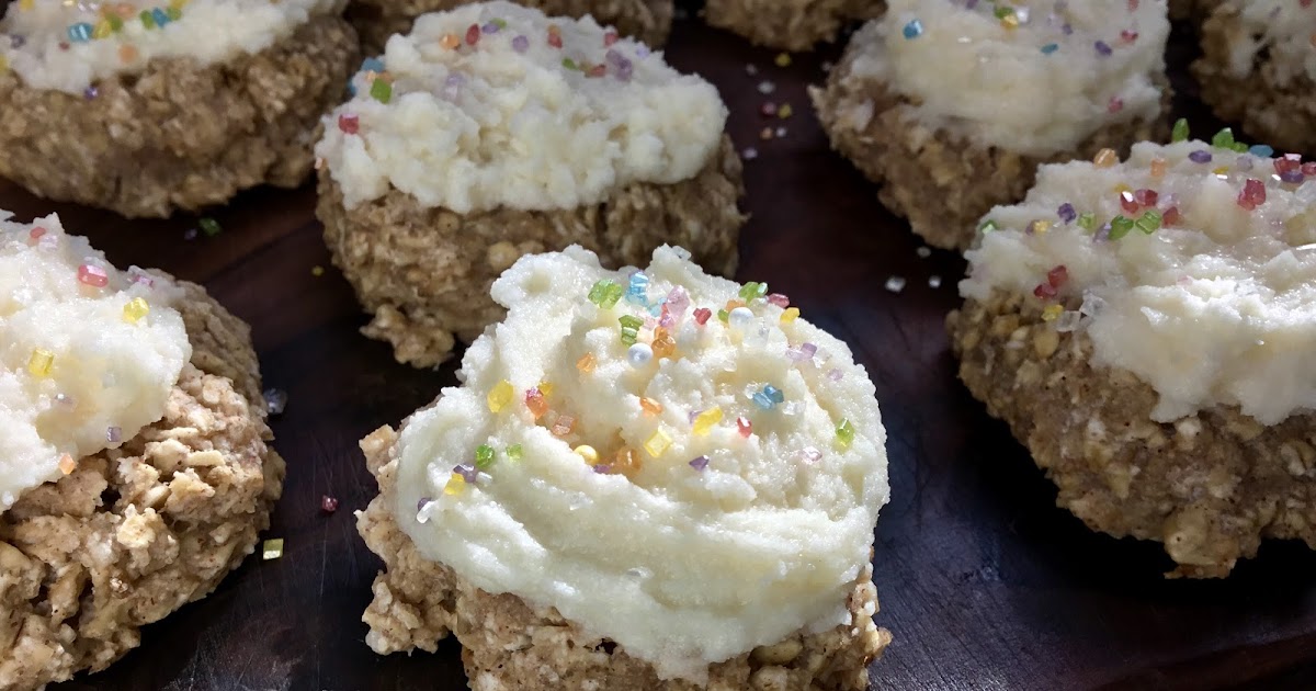 Food Fitness by Paige Frosted Oatmeal Cookies