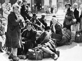 German refugees Berlin 1945