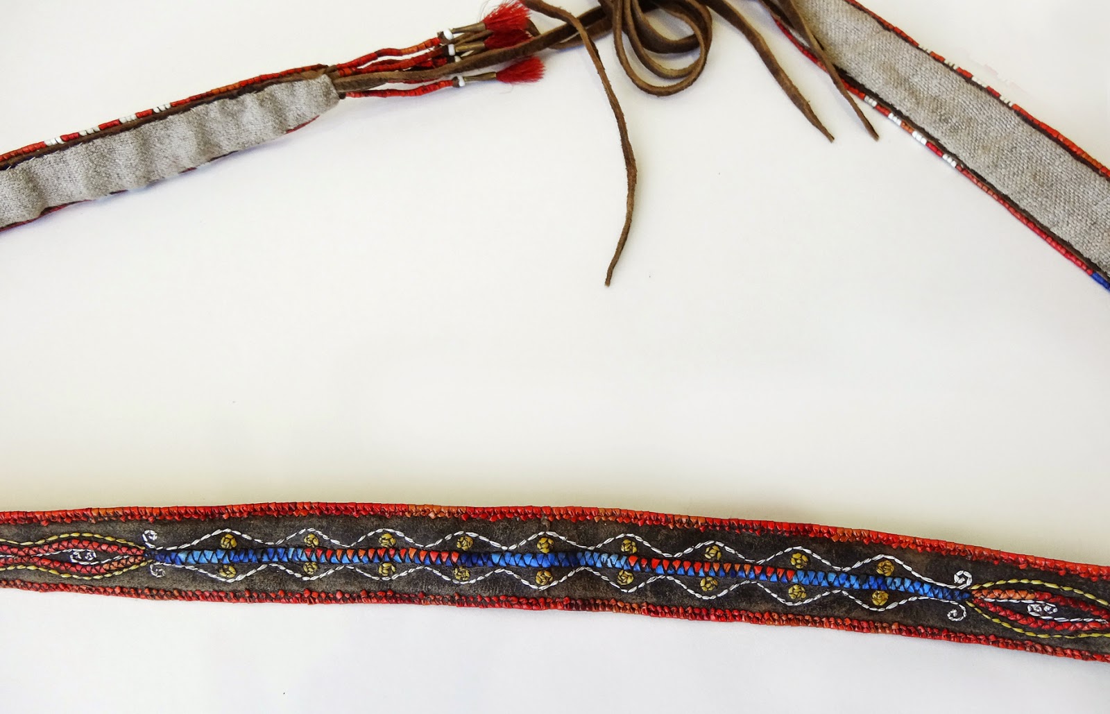 Contemporary Makers: Quillwork Rifle Strap by Lally House