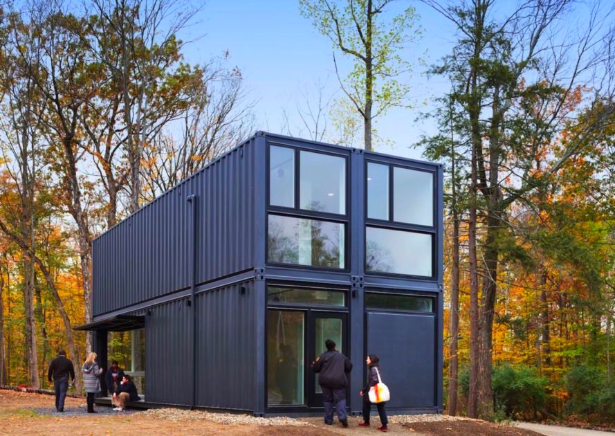 Shipping Container Homes & Buildings 4 Containers Shipping Container