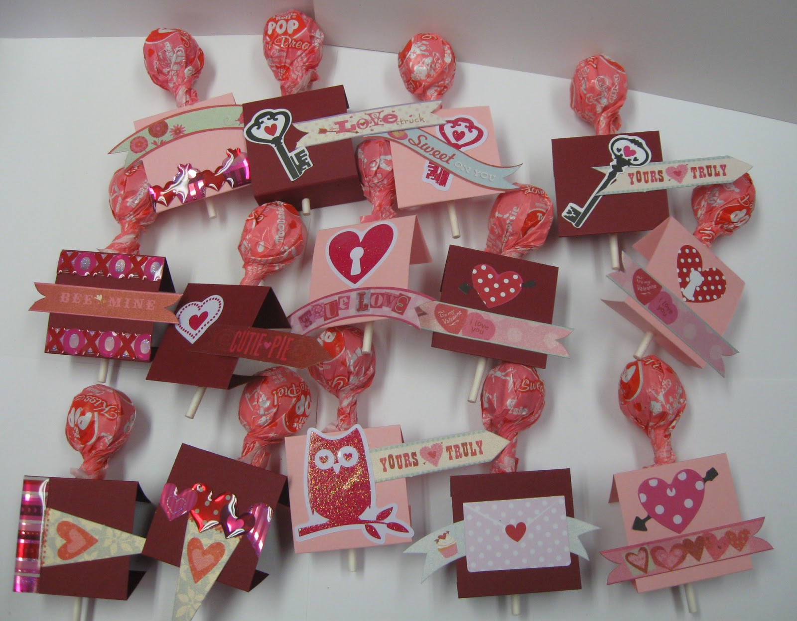 Tootsie Pop Valentines - 14 Days of Valentines