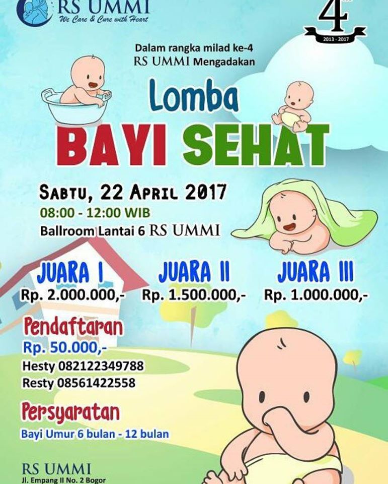 Lomba Bayi Sehat 2017 - lomba foto bayi balita anak 2021
