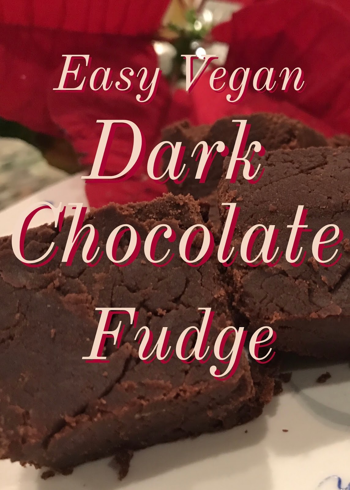 Easy Vegan Dark Chocolate Fudge Recipe Spinach is GOOD for You!