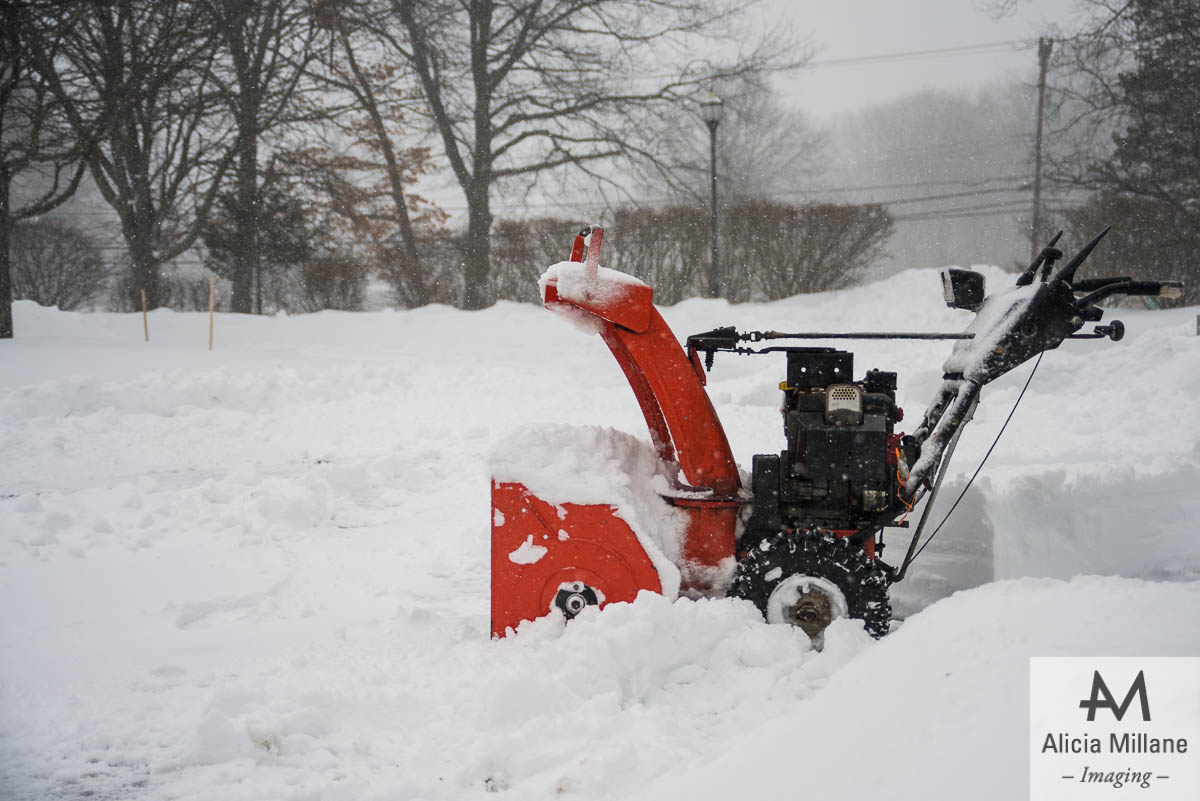 Blizzard working from Home Days Go By