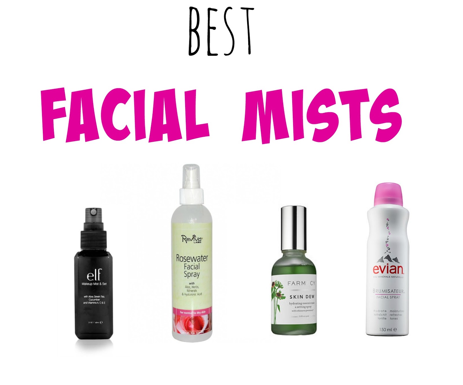 BEST SETTING SPRAYS & FACIAL MISTS & GIVEAWAY!