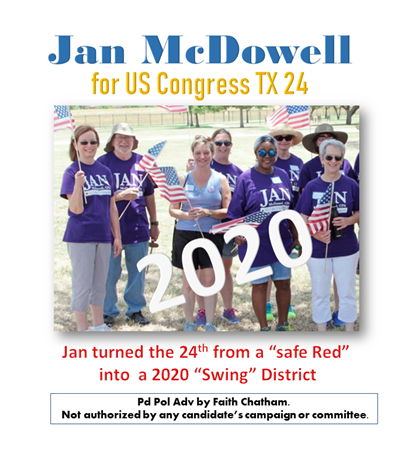 Jan McDowell 2020