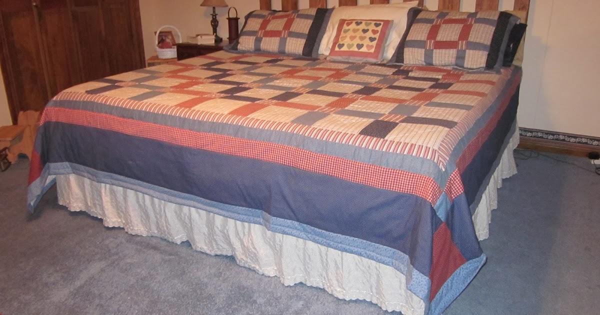 Ms. Nancy's Nook DIY FullSize Quilt "GROWS" to KingSize!!