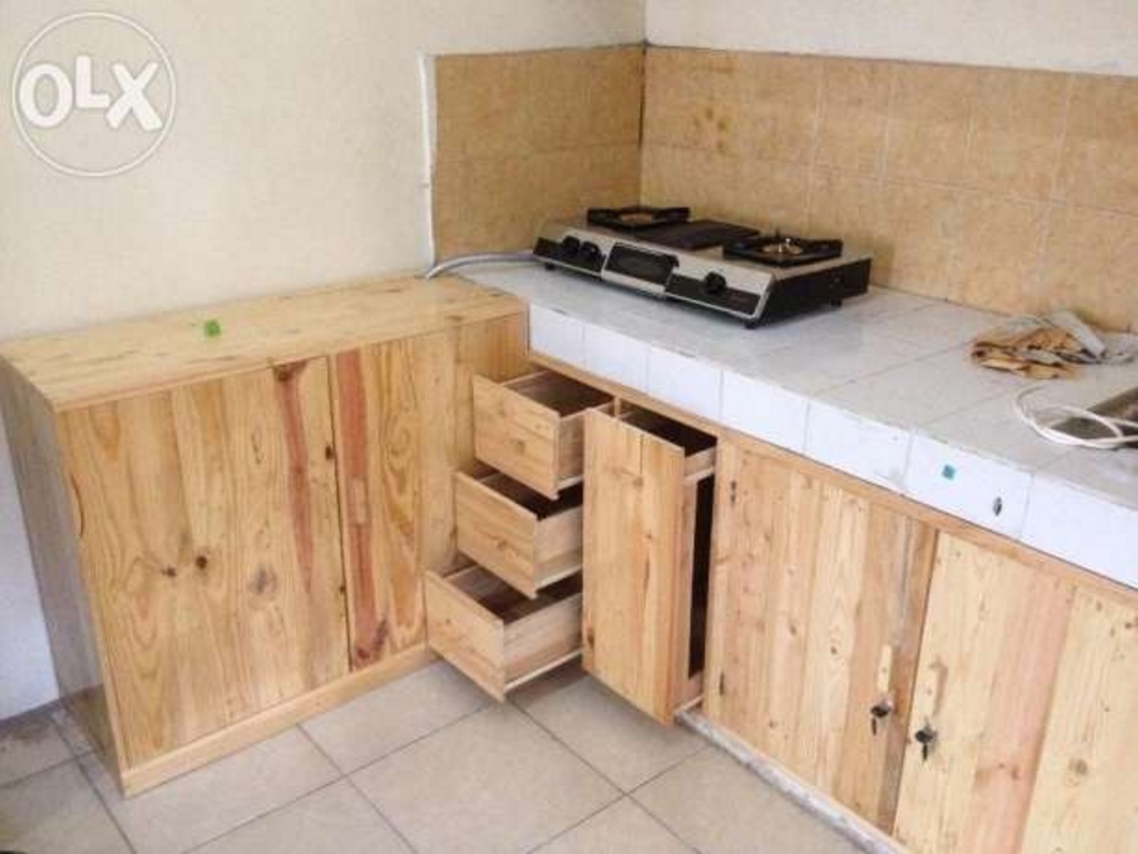 55+ Model Kitchen Set Kayu Jati Minimalis, Ide Terbaru!