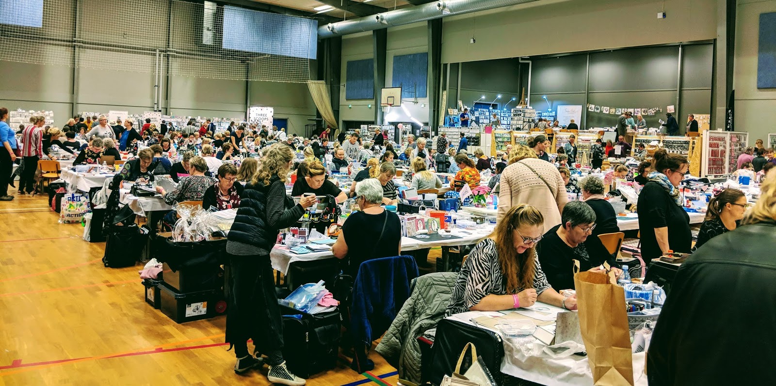Gummiapan Scrapbooking Convention in Middelfart